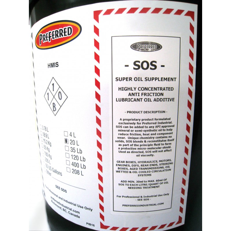 Super Oil Supplement 18.9L