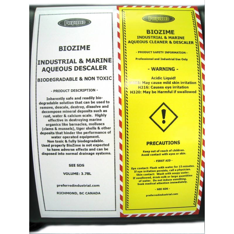 BioZime Descaler 4L