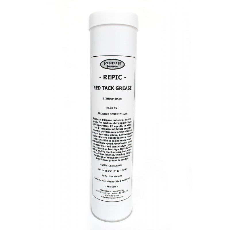 Repic All Purpose Lithium Red Grease (12/pk)