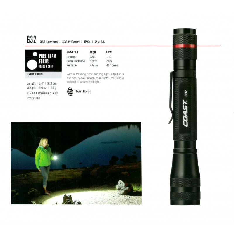 Coast G32 Flashlight