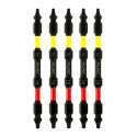 TQRx iMPACT T10/T15 Star/Torx® Double Ended Impact Bit 5/pk