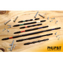 PHLiPBiT Double End Impact Drive Bit 6" (3pc Set)