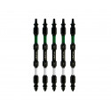 PHLiPBiT Square & Phillips Impact Drive Bit 4" No 1 (5pk)