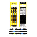 TQRx iMPACT U BUILD Star and Phillips Drive Bits 4" (3pc Set)