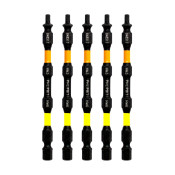 PHLiPBiT 4" Hex 3 & Hex 6 Double Ended Impact Drive Bits (5/pk)