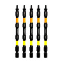 PHLiPBiT 4" Hex 3 & Hex 6 Double Ended Impact Drive Bits (5/pk)